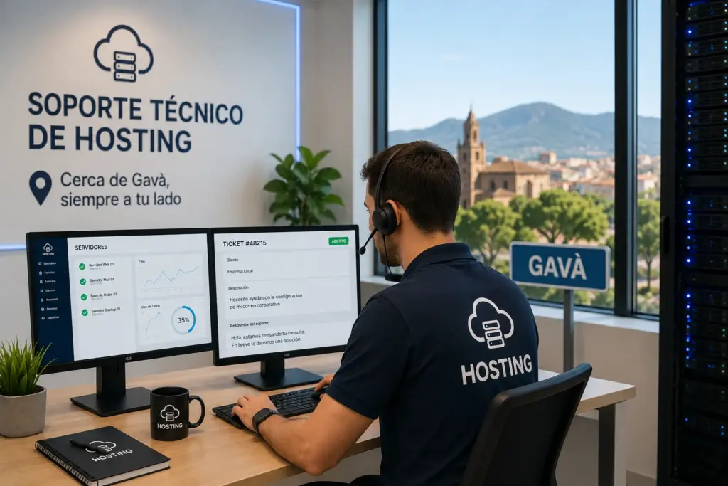 soporte técnico de hosting cerca de Gavà